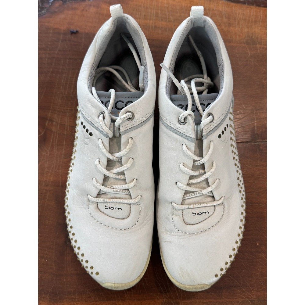 ECCO BIOM 5603 Golf Shoes White US M 6 / W 8.5 – 9 Vintage / Y2K Inspired